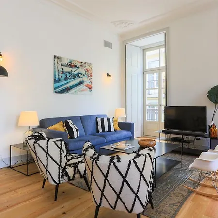 Apartment Bacalhoeiros 99 - Beautiful And Bright @ Baixa, Chiado Lisbon