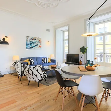 Apartment Bacalhoeiros 99 - Beautiful And Bright @ Baixa, Chiado Lisbon